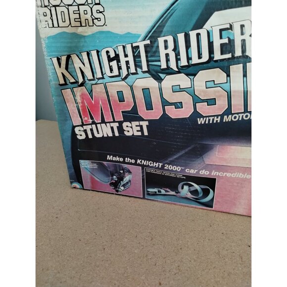 Rough Riders Knight Rider Impossibles Stunt Set With Motorized Knight 2000 Car - Picture 6 of 8
